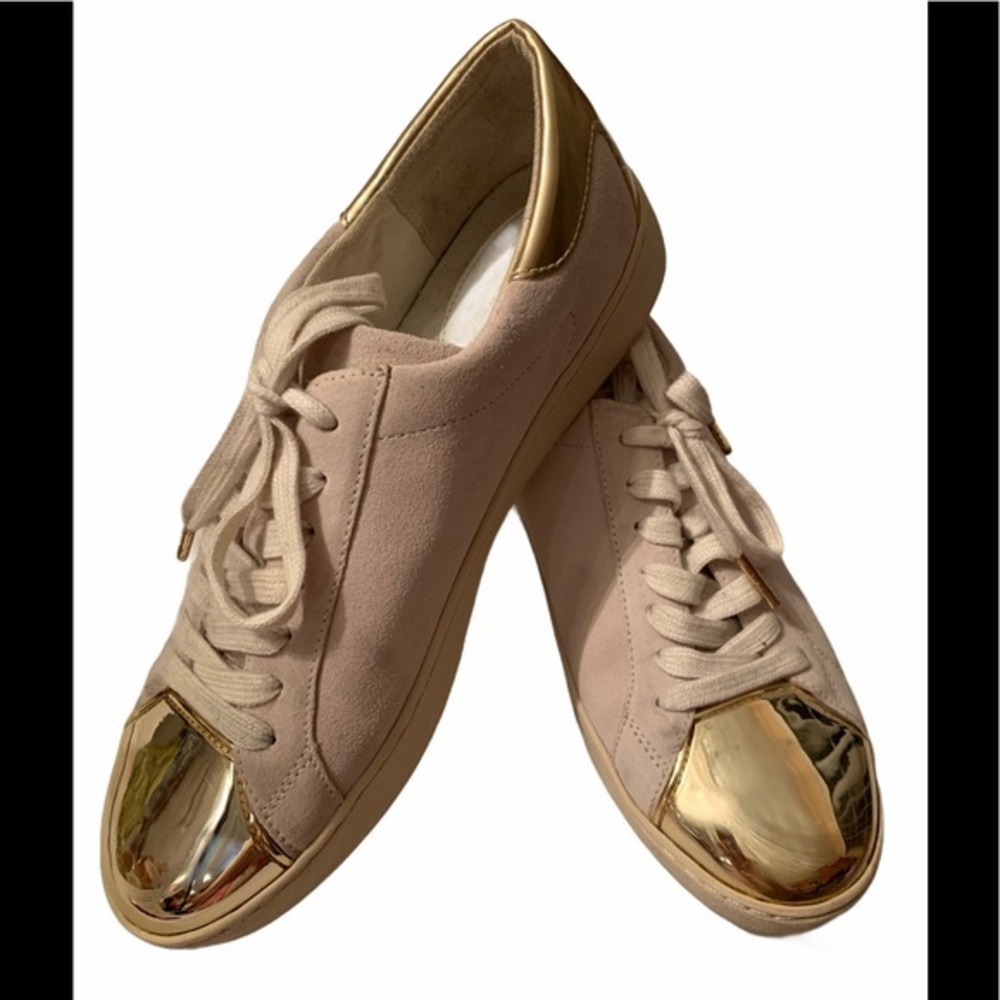 Michael Kors Suede Sneakers Size 8 - Picture 1 of 9